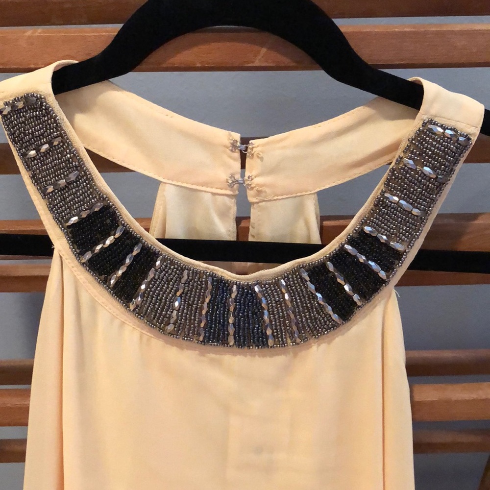 Plus size yellow tank top - Picture 3 of 4
